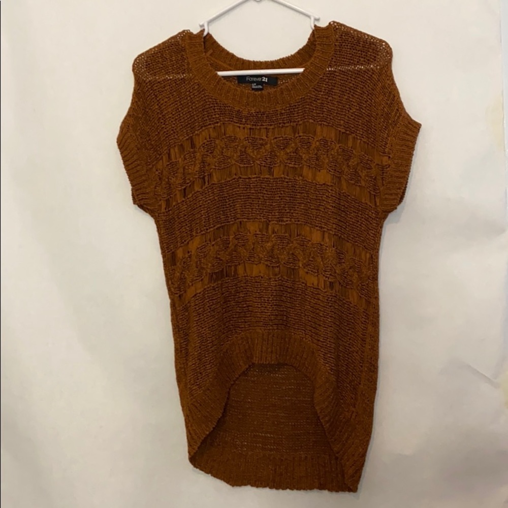 Forever 21 Short Sleeve Sweater